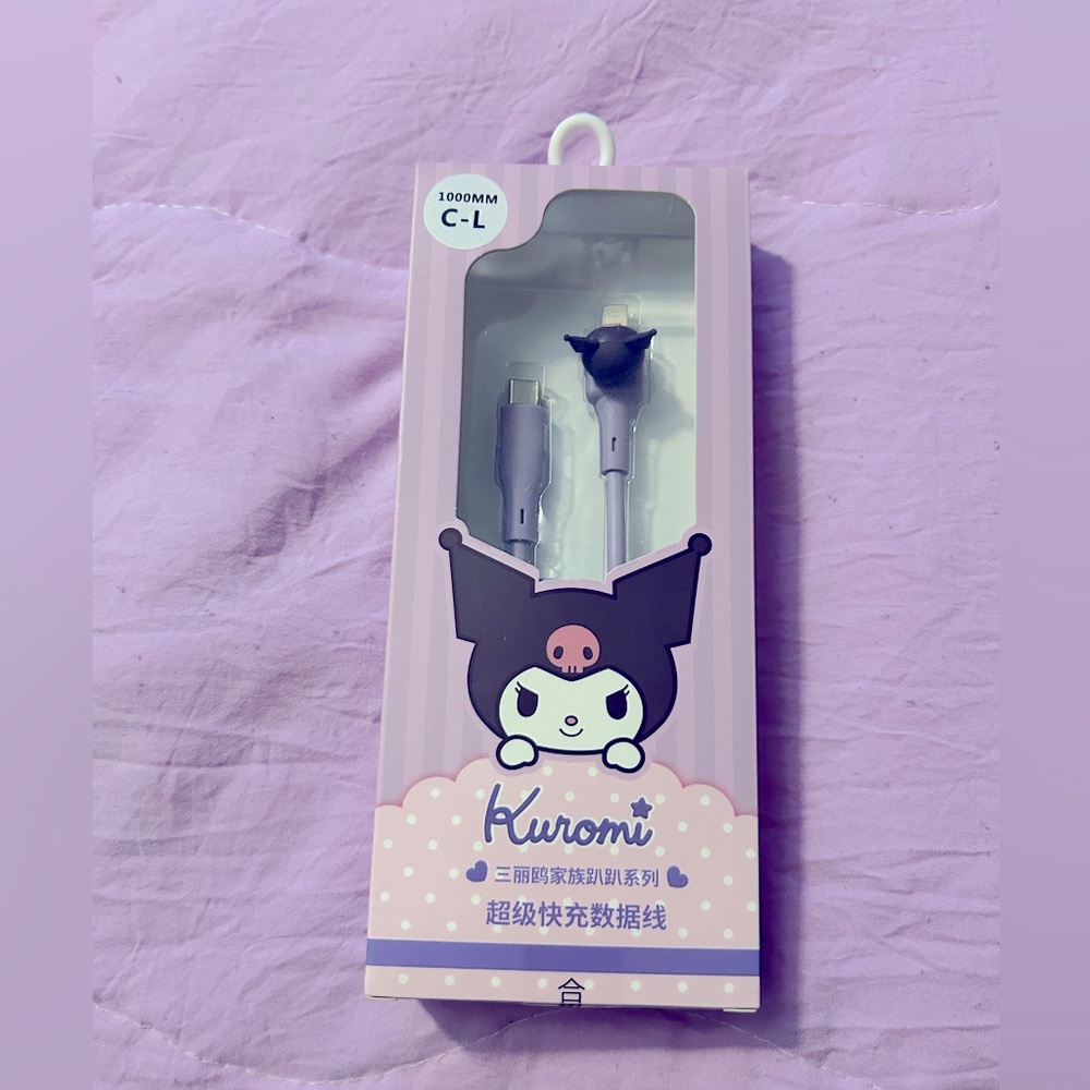 Kuromi Charging Cable